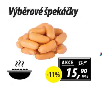 ZEMAN Výběrové špekáčky 100g nabídka