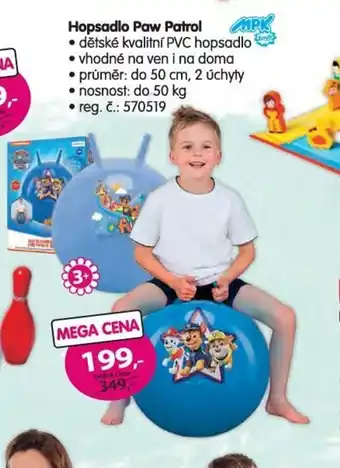 Hopsadlo Paw Patrol