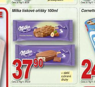 Lidl Milka lískové oříšky nabídka