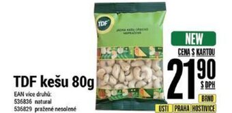 Tamda Foods TDF kešu 80g nabídka