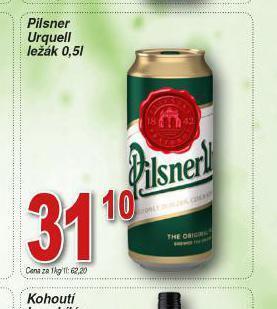 Lidl Pivo pilsner urquell nabídka