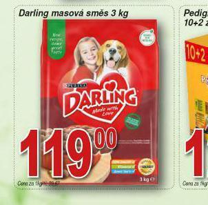 Lidl Darling masová směs nabídka