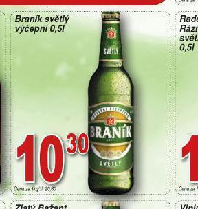 Lidl Pivo braník nabídka