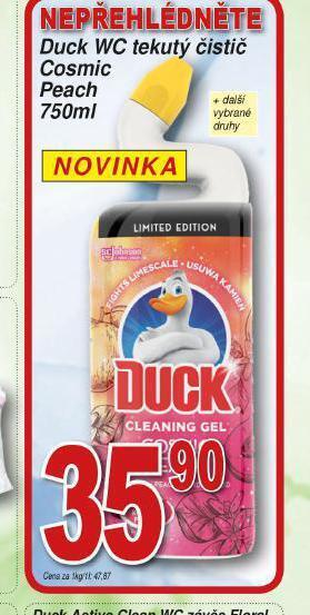 Lidl Duck wc tekutý čistič nabídka