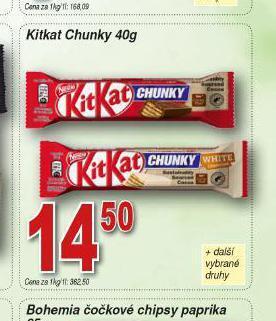 Lidl Kitkat chunky nabídka