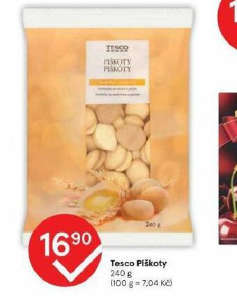 Tesco Tesco piškoty nabídka
