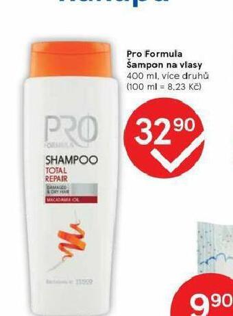 Tesco Pro formula šampon nabídka