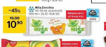 Tesco Míša zmrzlina nabídka