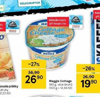 Tesco Meggle cottage nabídka