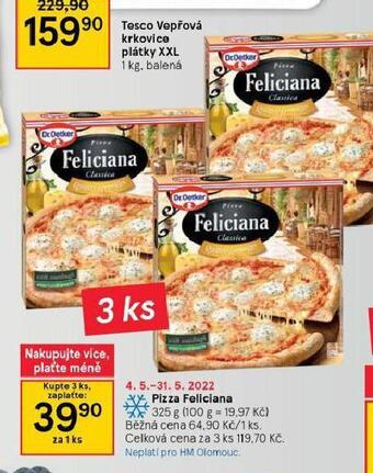 Tesco Pizza feliciana nabídka