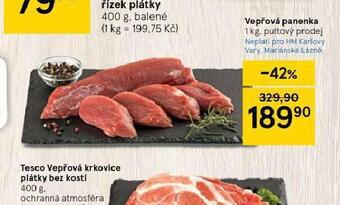 Tesco Vepřová panenka nabídka