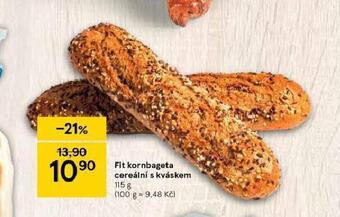 Tesco Fit kornbageta cereální s kváskem nabídka