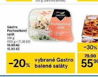 Tesco Gastro pochoutkový salát nabídka