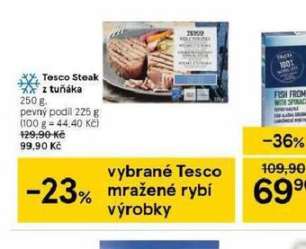Tesco Tesco steak z tuňáka nabídka