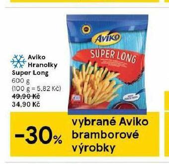 Tesco Aviko hranolky super long nabídka