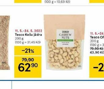 Tesco Tesco kešu jádra nabídka