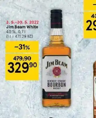 Tesco Jim beam white nabídka
