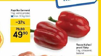 Tesco Paprika červená nabídka