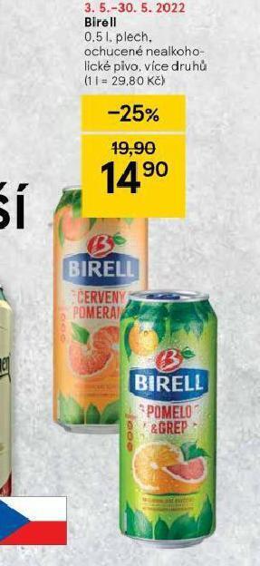 Tesco Birell nabídka