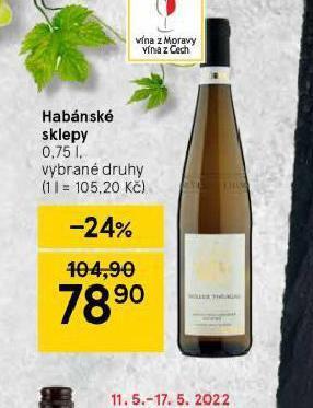 Tesco Habánské sklepy nabídka