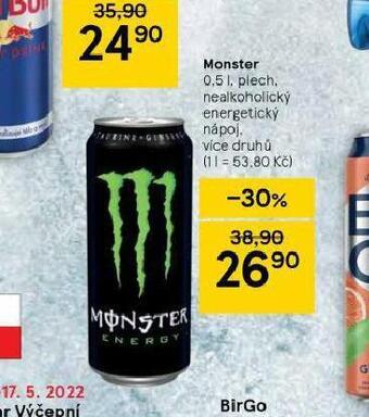 Tesco Monster nabídka