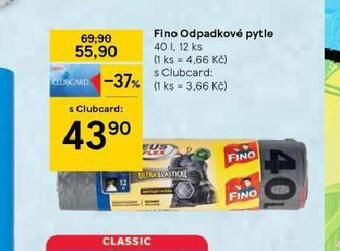 Tesco Fino dopadkové pytle nabídka