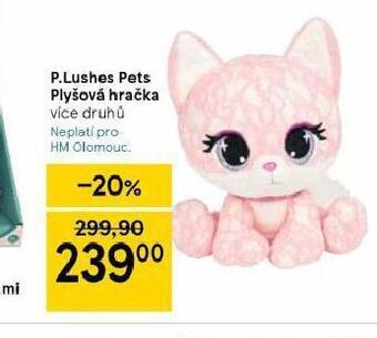 Tesco P.lushes pets plyšová hračka nabídka