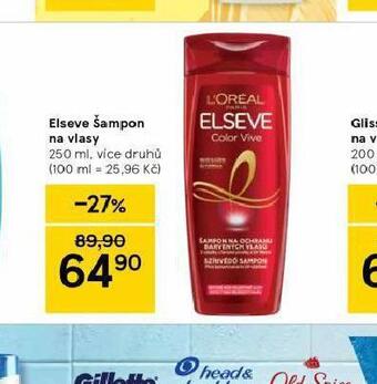 Tesco Elseve šampon nabídka