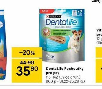 Tesco Dentalife pochoutky pro psy nabídka