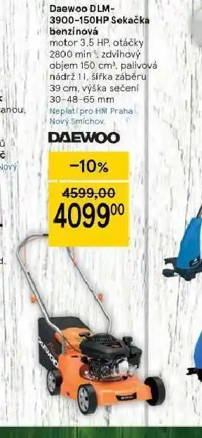 Tesco Daewoo sekačka benzínová nabídka