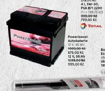 Tesco Powerboost autobaterie 55 ah nabídka