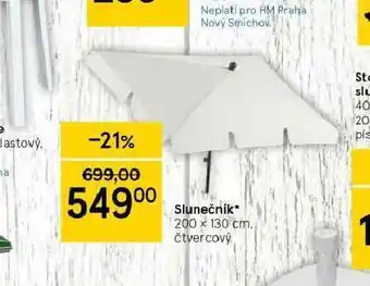 Tesco Slunečník nabídka