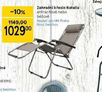 Tesco Zahradní křeslo natalia nabídka