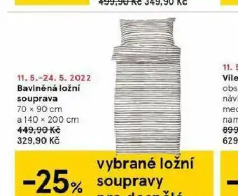 Balvněné ložní povlečení