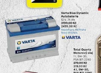 Tesco Varta blue dynamic autobaterie 74 ah nabídka