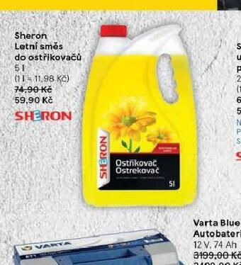 Tesco Sheron letní směs do ostřikovačů nabídka