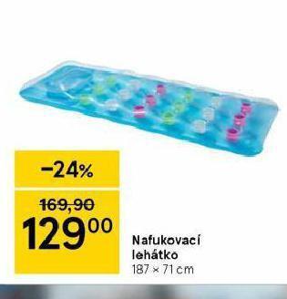 Tesco Nafukovací lehátko nabídka