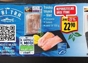 Jip Treska tmavá - filet nabídka