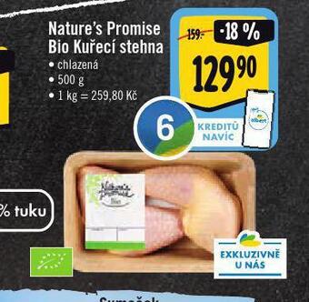 Jip Bio kuřecí stehna nabídka