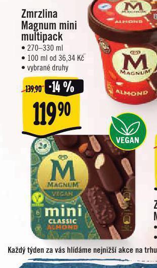 Jip Zmrzlina magnum mini multipack nabídka