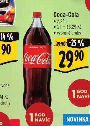 Jip Coca cola 2,25l nabídka