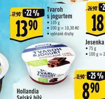 Jip Tvaroh s jogurtem nabídka