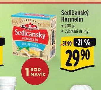 Jip Sedlčanský hermelín nabídka