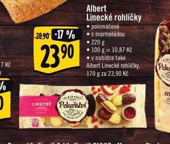 Jip Albert linecké rohlíčky nabídka