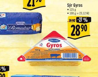 Jip Sýr gyros nabídka