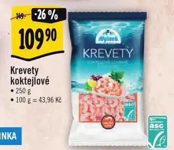 Jip Krevety koktejlové nabídka
