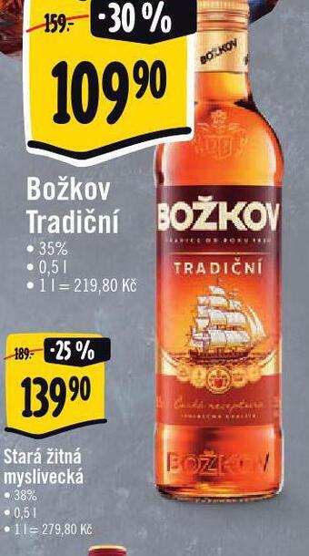 Jip Božkov tradiční nabídka