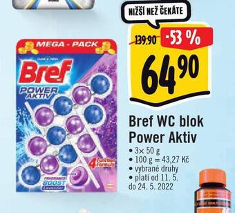 Jip Bref wc blok power aktiv nabídka