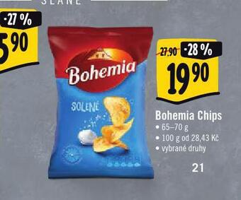 Jip Bohemia chips nabídka