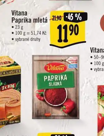Jip Vitana paprika mletá nabídka